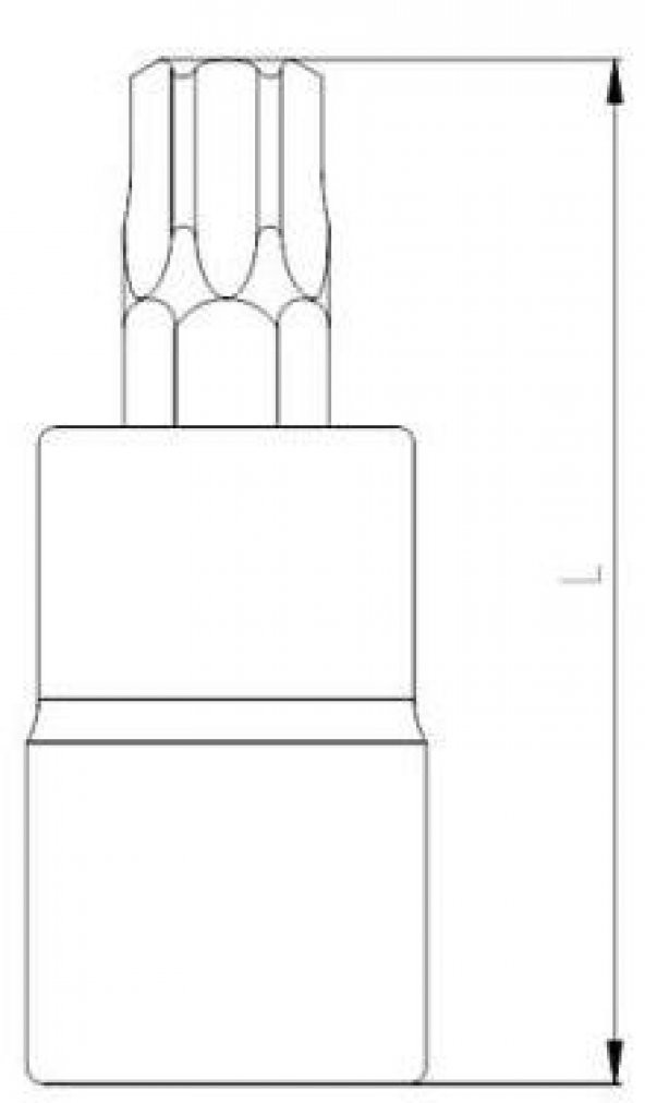 İzeltaş 1/2 Lokmalı Torx Uç T30 - 3