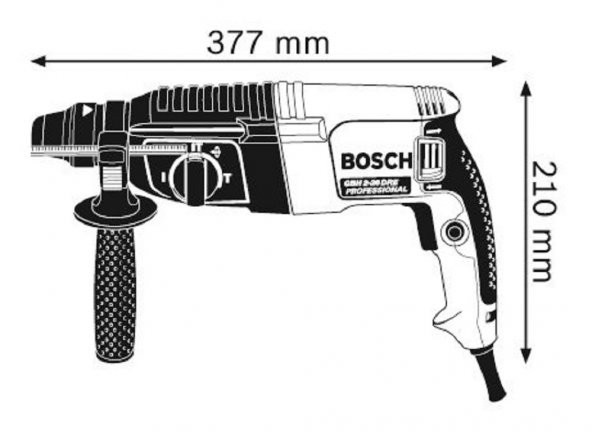Bosch GBH 2-26 DRE Professional Kırıcı/Delici - 3