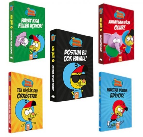 KRAL ŞAKİR SET 5 KİTAP