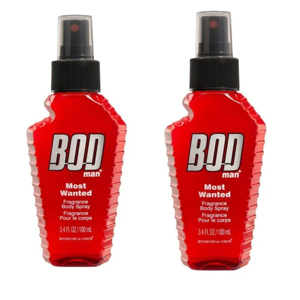 Bodman Most Wanted Vücut Spreyi 100ml 2 Adet