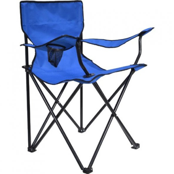 Kamp Sandalyesi Katlanır Tekli Mavi