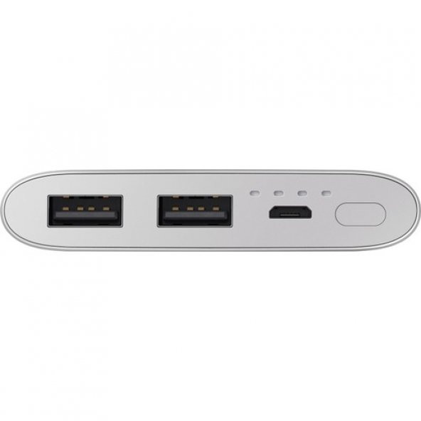 Samsung 10000 mAh Taşınabilir Hızlı Şarj Cihazı Gümüş - EB-P1100BSEGWW - 4