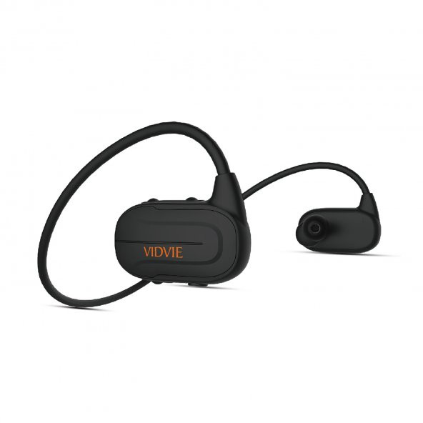 Vidvie BT808N IPX7 Su Geçirmez 8GB Hafızalı Bluetooth Kulaklık - Siyah