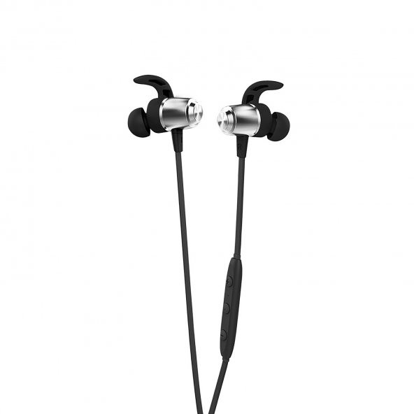 Vidvie BT806N Kulak İçi Gürültü Önleyici Özellikli Suya Dayanıklı Bluetooth Kulaklık - Gri