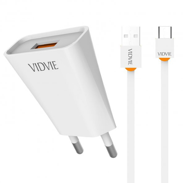 Vidvie PLE209VN 5V-1.2A Micro USB Şarj Cihazı