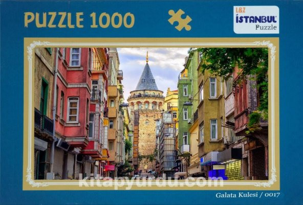 İstanbul Puzzle 1000 Parça Puzzle "Galata Kulesi" Büyük Kutulu 48