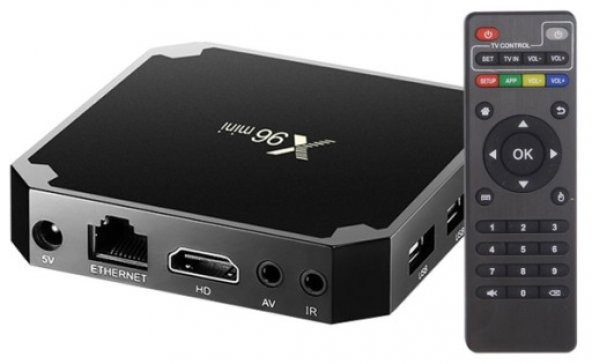 x96 Mini S905W 7.1 4K UltraHD Android TV Box 16 GB ROM 2 GB RAM - 3