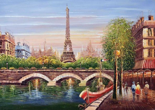 Ks Seine River Paris Puzzle 500 Parça