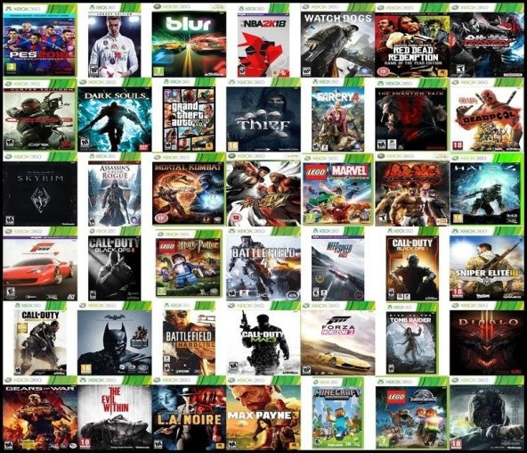 XBOX 360 SLİM ÇOCUK VE KİNECT PAKET | 1TB 400 OYUN JTAG 2 KOL - 2