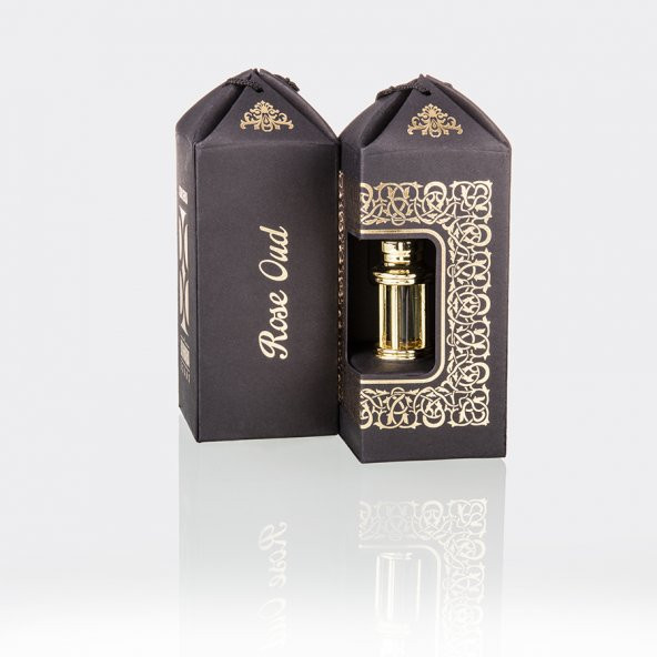 Buhara Esans Altın Serisi Rose Oud Perfum Oil - 3 ml.