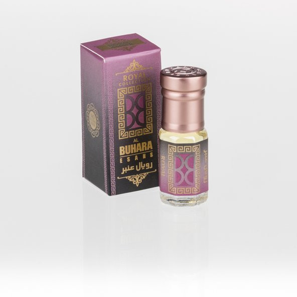 Buhara Esans Royal Serisi Royal Amber Perfum Oil - 3 ml.