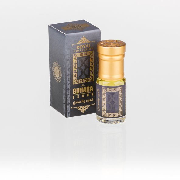 Buhara Esans Royal Serisi Sandal Oud Perfum Oil - 3 ml.