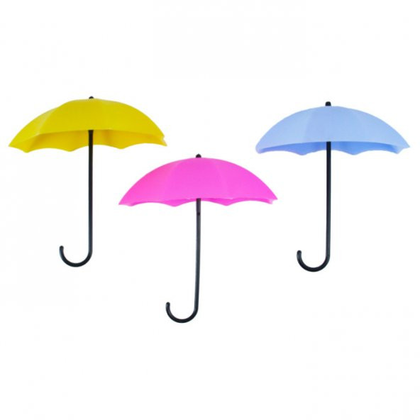 Miraç 3lü Şemsiye Takı Askısı