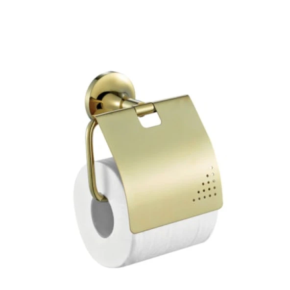 Creavit NO12028G Neo Kapaklı Tuvalet Kağıtlığı Altın Gold
