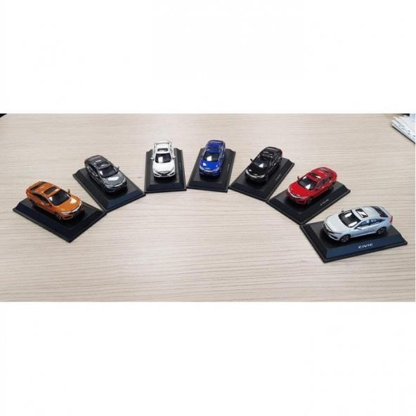 Oled Garaj Honda Civic Fc5  Model Araba Siyah Diecast