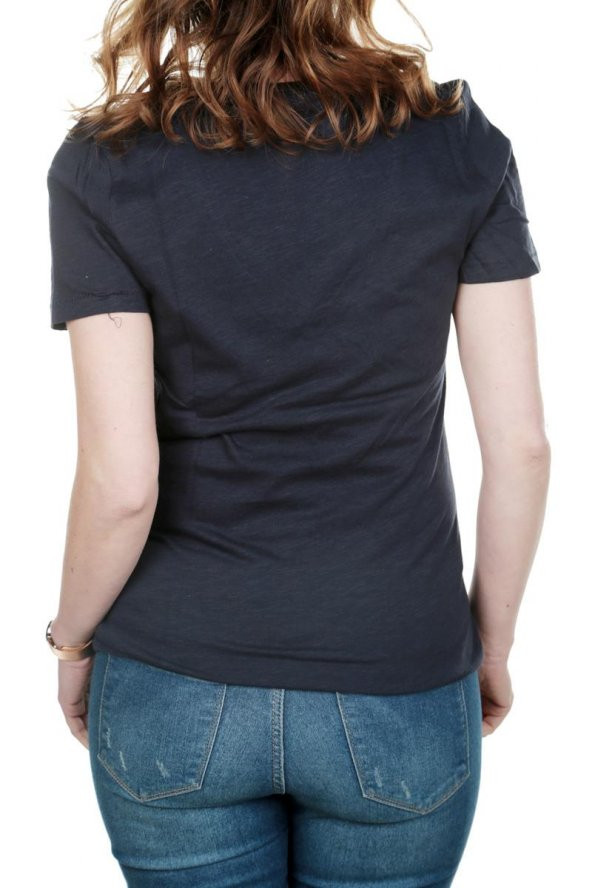 ONLY KADIN GENİŞ V YAKA TSHİRT 15180561 - 6