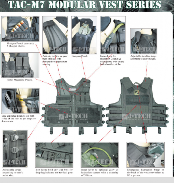 US TACTICAL VEST - 2
