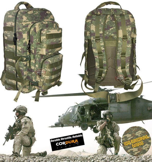 Tactical Cordura 40 LT Backpack Nano