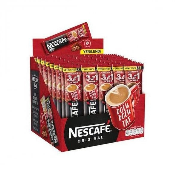 Nescafe 3 ü 1 Arada Kahve 17,5 Gr (48 Adet)