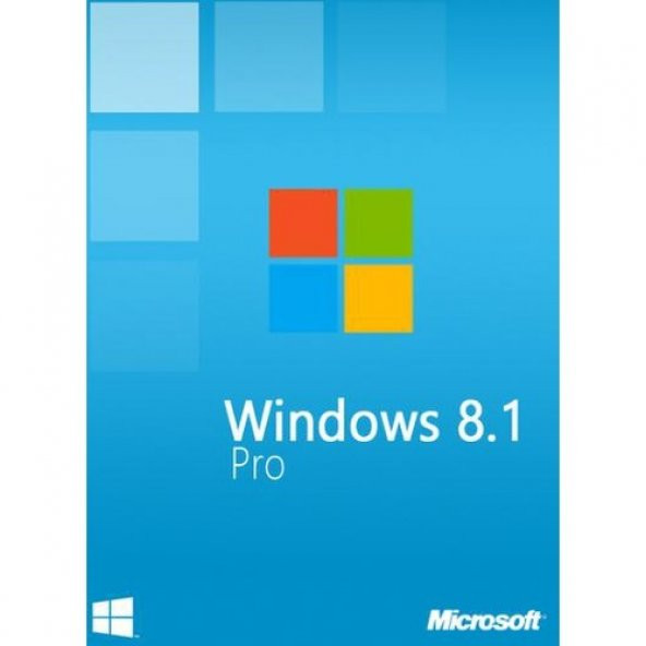 Microsoft Windows 8.1 Pro Oem 64 Bit Türkçe İşletim Sistemi DVD (FQC-06949) Lisans
