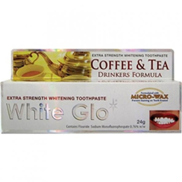White Glo Çay Kahve içenler için Diş Macunu 24 gr