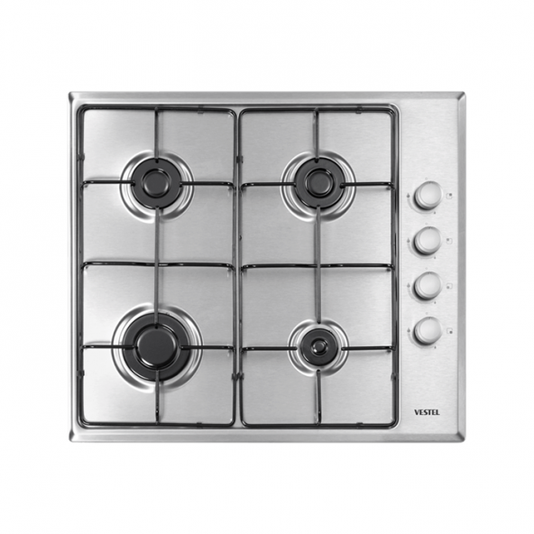 Vestel AO-6004 X İnox Ankastre Ocak - 1