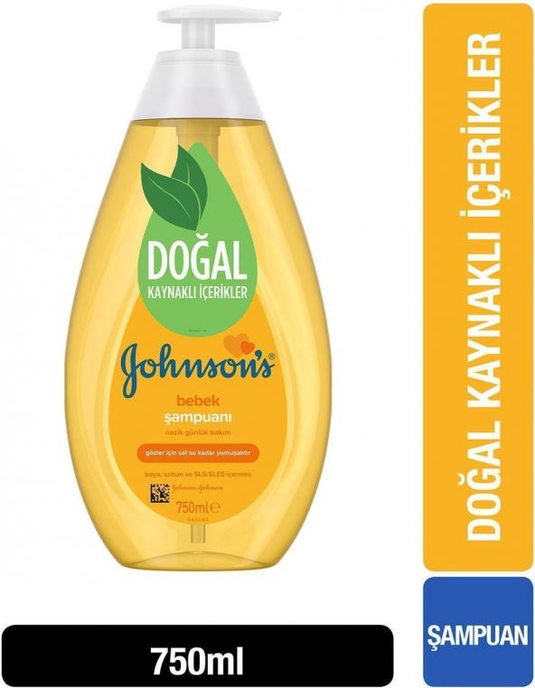 Johnsons Baby Bebek Şampuanı 750 Ml - 2
