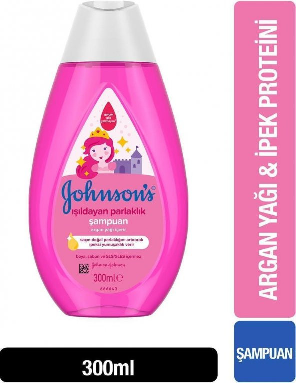 Johnsons Baby Bebek Şampuanı Işıldayan Parlaklık 300 Ml