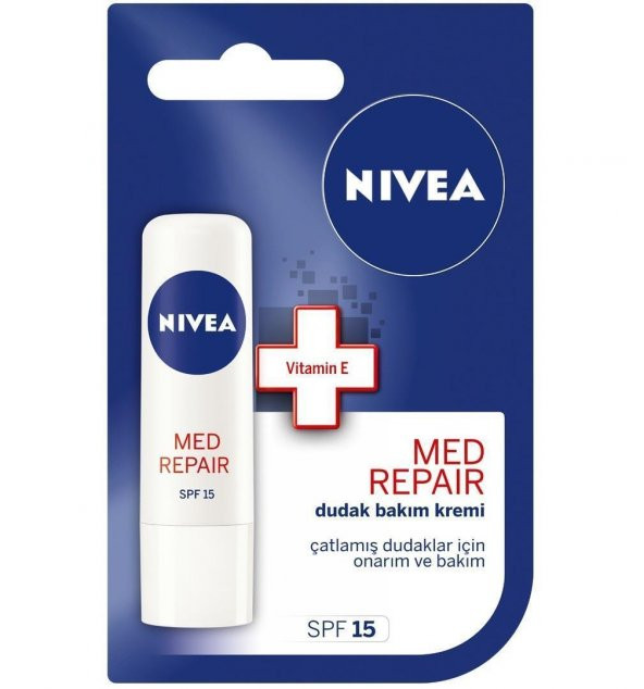 Nıvea Dudak Bakım Kremi Med Repaır 4.8 Gr - 2