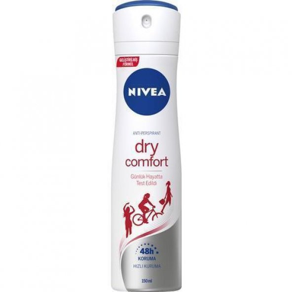 Nıvea Deodorant Dry Comfort Bayan Sprey 150 Ml
