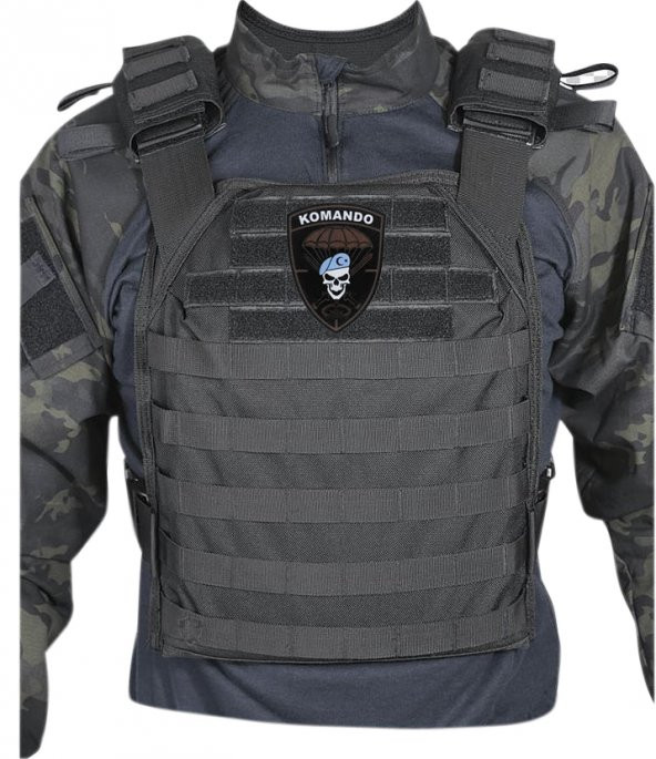 Cordura Kumaş Baskı Komando Peç - 3