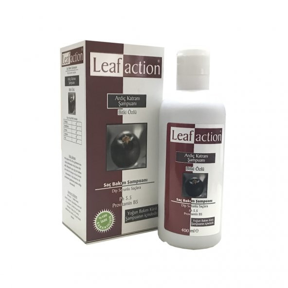 Leaf Action Ardıç Katranı Şampuanı 400 ML