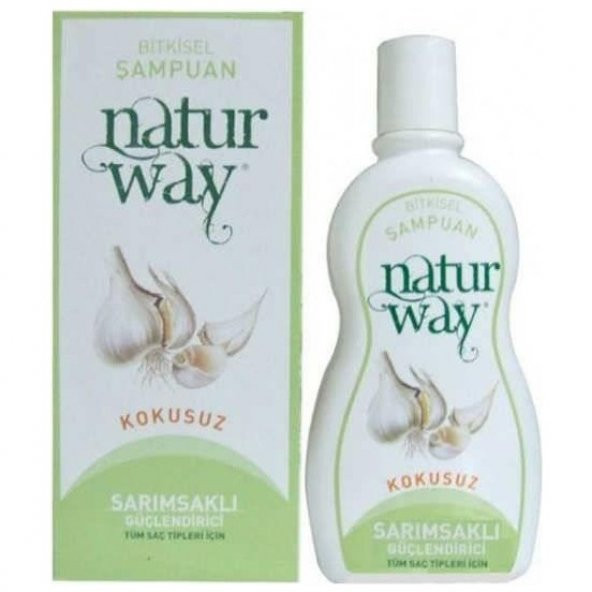 Naturway Sarımsaklı Güçlendirici Bitkisel Şampuan 500Ml