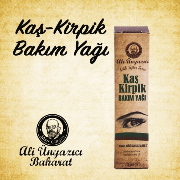 Ali Ünyazıcı Kaş Kirpik Bakım Yağı