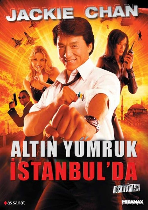 DVD-Altın Yumruk İstanbulda / The Accidental Spy