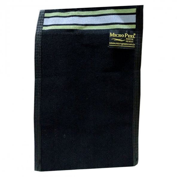 İpek Sırt ve Vücut Kesesi Siyah 17X27 - 4