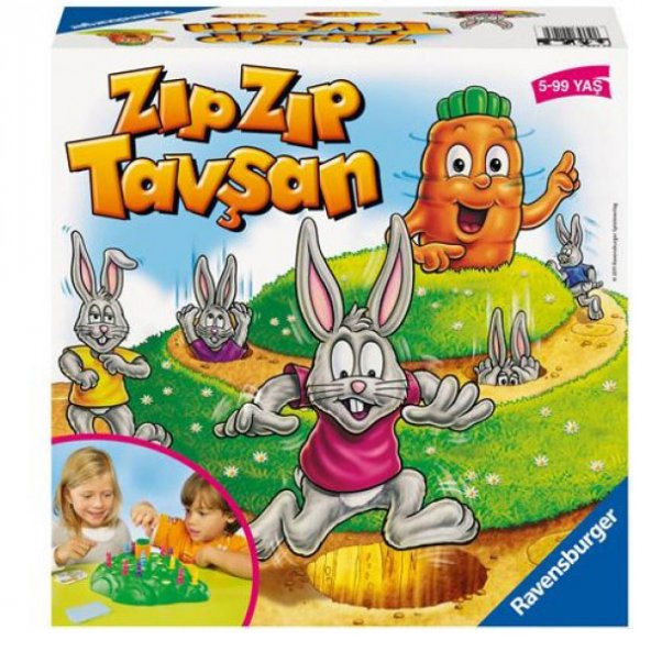 221462 Zıp Zıp Tavşan -Ravensburger