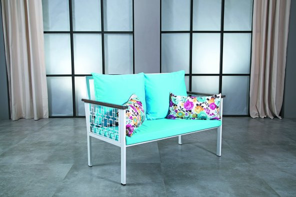 VERASİT PLUS WHİTE 2+1+1 BAHÇE TAKIMI(ORTA SEHPA HEDİYE) - 3