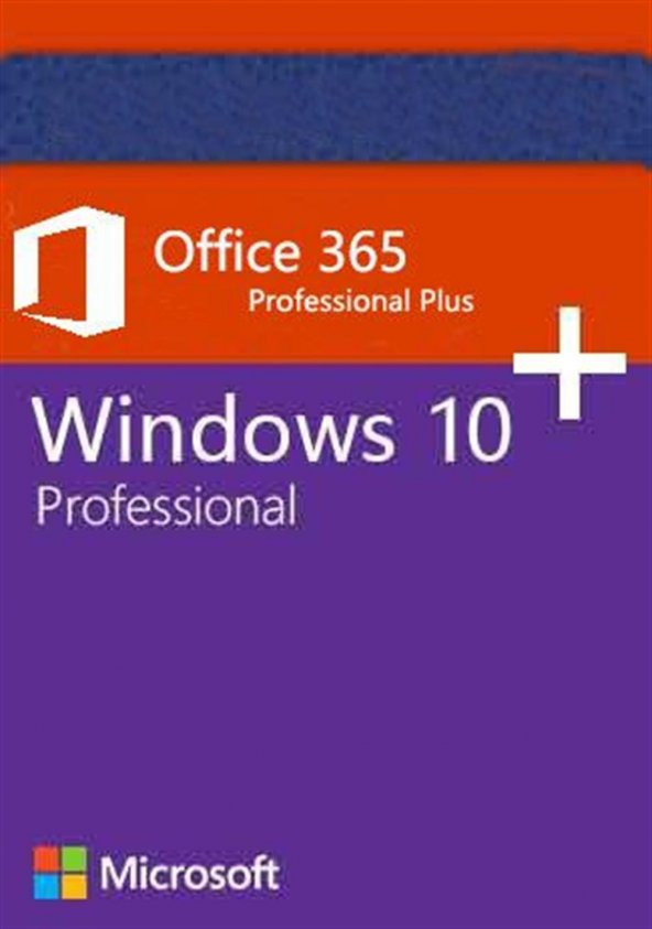 Windows 10 Pro & Microsoft Office 365 5 Kullanım 1 TB OneDrive