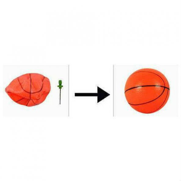 Ayaklı Basket Potası Seti Pota + Top Oyun Seti - 4