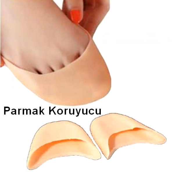 2li Silikon Parmak Gömleği Ayak Parmak Çorabı - 1