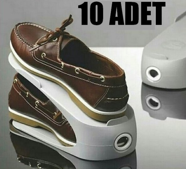 Ayakkabı Rampası Ayakkabı Düzenleyici Gondol 10 Lu Rampa