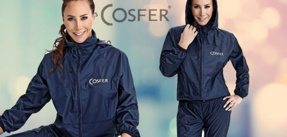 Cosfer Termal Sauna Eşofmanı Terleme Eşofmanı Sauna Eşofman