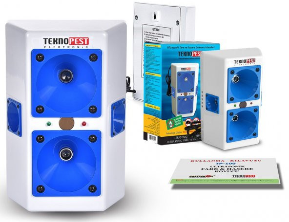 TEKNOPEST TP-100 ULTRASONİK FARE VE HAŞERE KOVUCU - 3