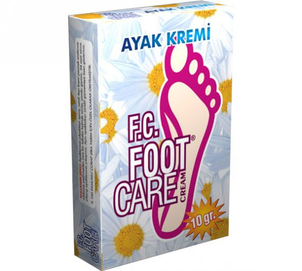 3 ADET Fc.Footcare Ayak Kokusu Giderici Krem Foot Care