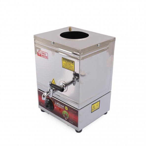 Mizan 15 Model Çay Kazanı Pleytsiz Elektrikli Kahveci 10 Lt-Mc215 - 2