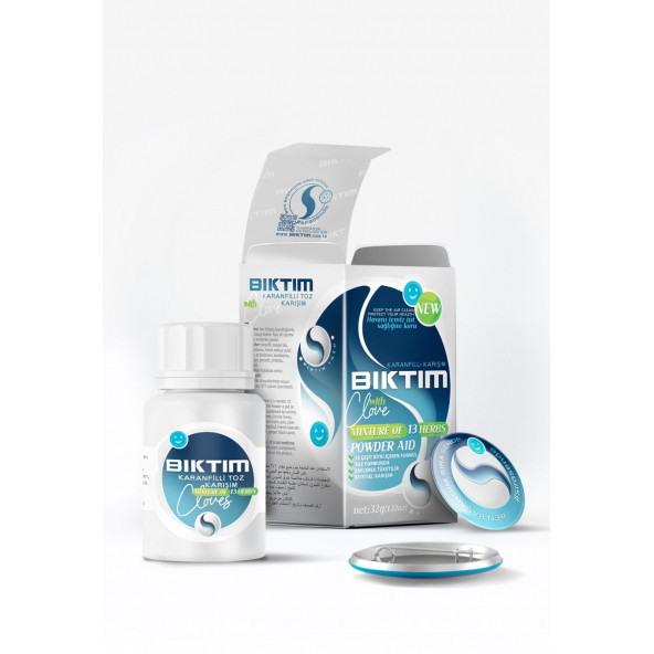 2 Adet Bıktım Tozu Sigara Bırakmaya Yardımcı Bitkisel Ürün