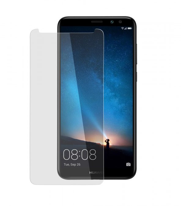 Huawei MATE 10 9H 2.5D Ekran Koruyucu Kırılmaz Şeffaf Temperli Ca