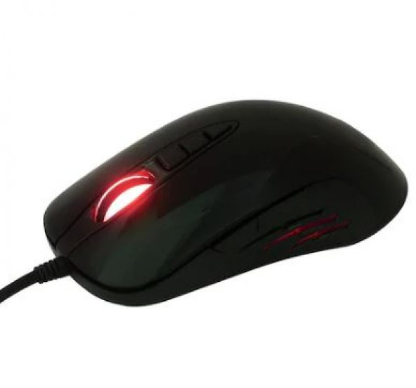 FLX-990GMS Flaxes 4000 DPI 8 Tuş Siyah Gaming Mouse (Makrolu)