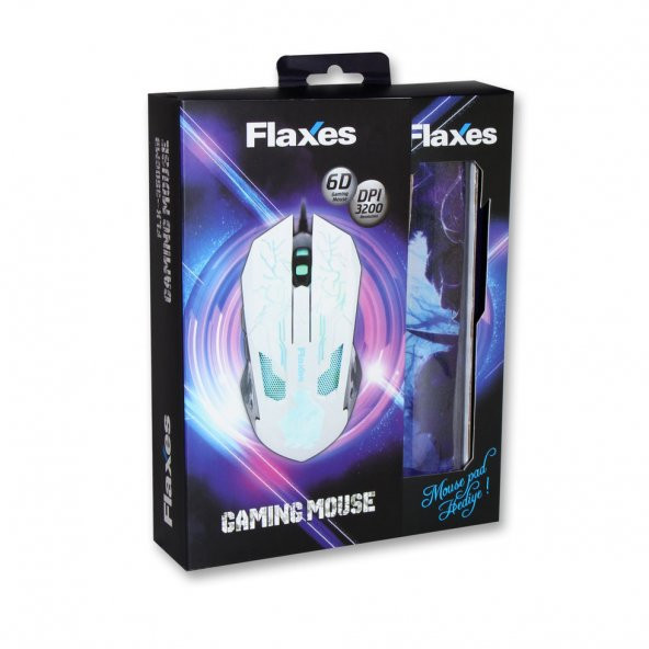 Flaxes FLX-950GMB 3200DPI Gaming Mouse